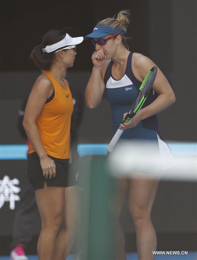 (SP)CHINA-BEIJING-TENNIS-CHINA OPEN-WOMEN'S DOUBLES(CN)