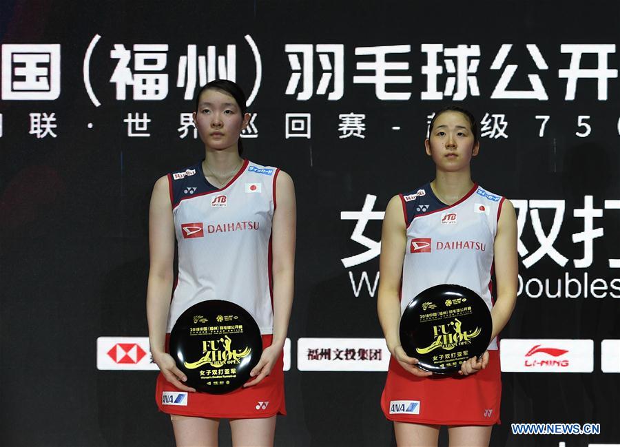 (SP)CHINA-FUZHOU-BADMINTON-FINALS