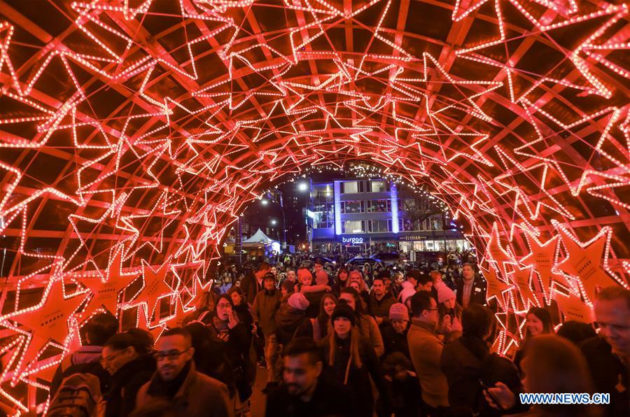 CANADA-VANCOUVER-LIGHTS OF HOPE-DISPLAY