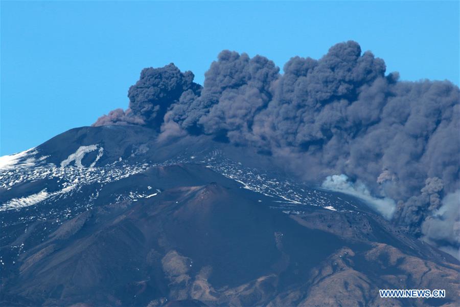 ITALY-SICILY-MOUNT ETNA-ERUPTION