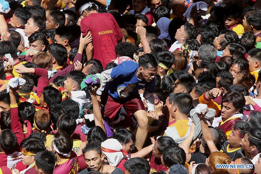 PHILIPPINES-MANILA-BLACK NAZARENE-ANNUAL FEAST