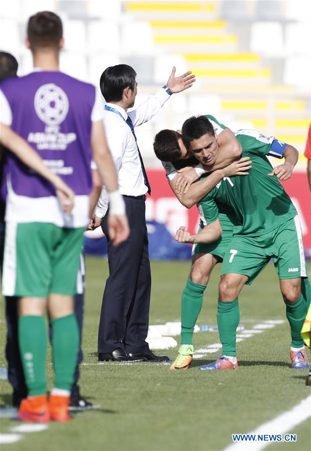 (SP)UAE-ABU DHABI-SOCCER-AFC ASIAN CUP 2019-GROUP F-JPN VS TKM