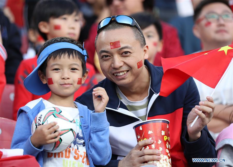 (SP)UAE-ABU DHABI-SOCCER-AFC ASIAN CUP 2019-GROUP C-CHN VS PHILIPPINES