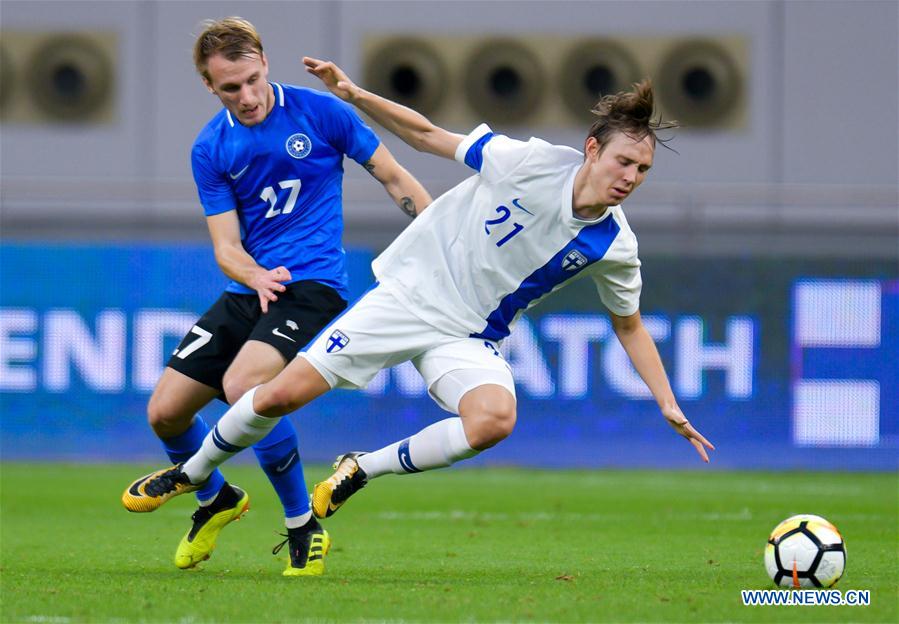 (SP)QATAR-DOHA-SOCCER-INT'L FRIENDLY-ESTONIA VS FINLAND