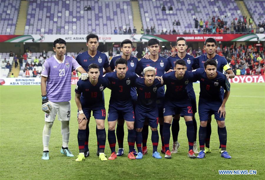 (SP)UAE-AL AIN-SOCCER-AFC ASIAN CUP 2019-CHN VS THA