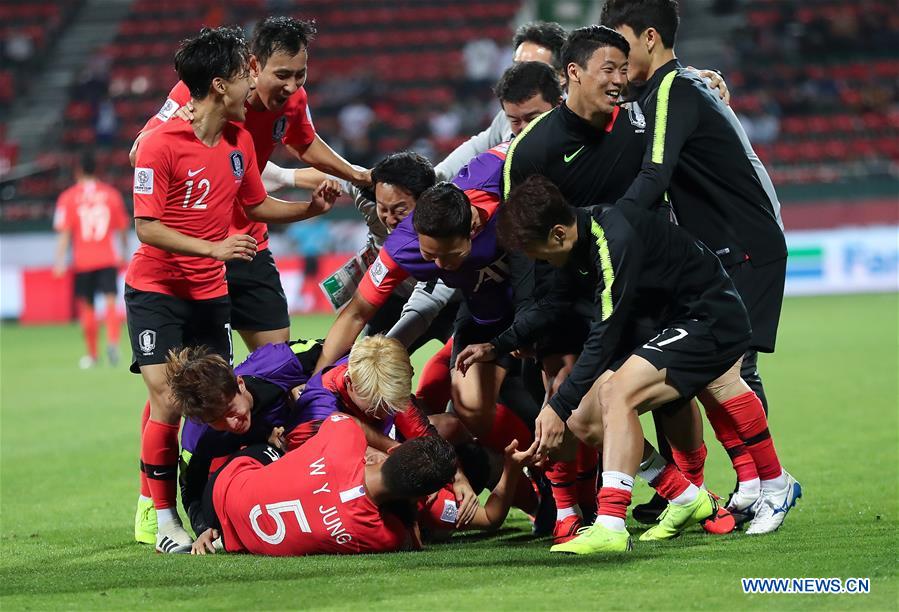 (SP)UAE-DUBAI-SOCCER-AFC ASIAN CUP 2019-KOR VS BHR