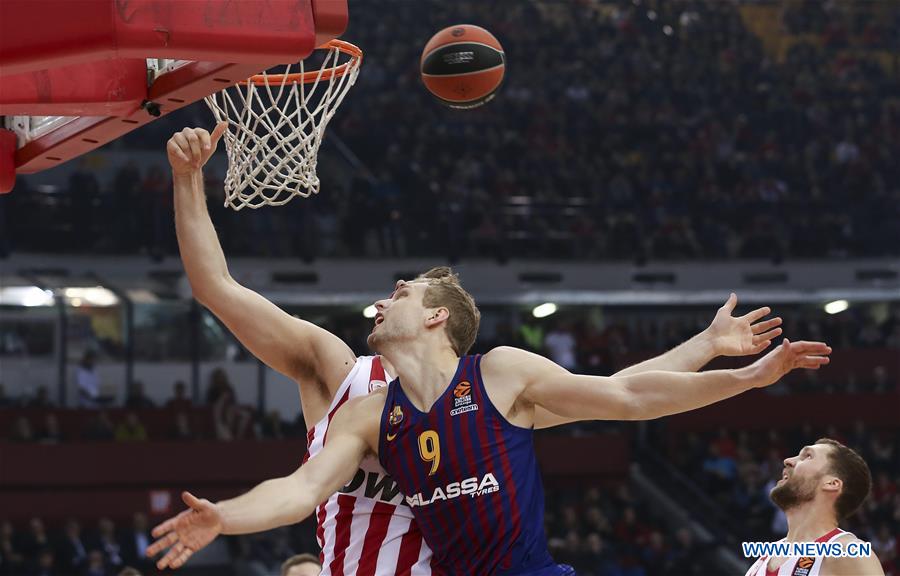 (SP)GREECE-ATHENS-BASKETBALL-EUROLEAGUE-OLYMPIACOS-BARCELONA LASSA