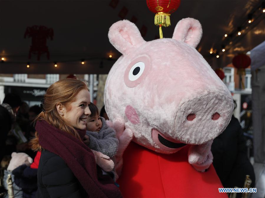 BRITAIN-LONDON-CHINESE LUNAR NEW YEAR-CELEBRATION