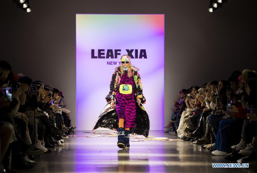 U.S.-NEW YORK-FASHION WEEK-LEAF XIA