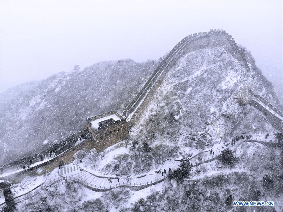 CHINA-BEIJING-GREAT WALL-SNOW (CN)