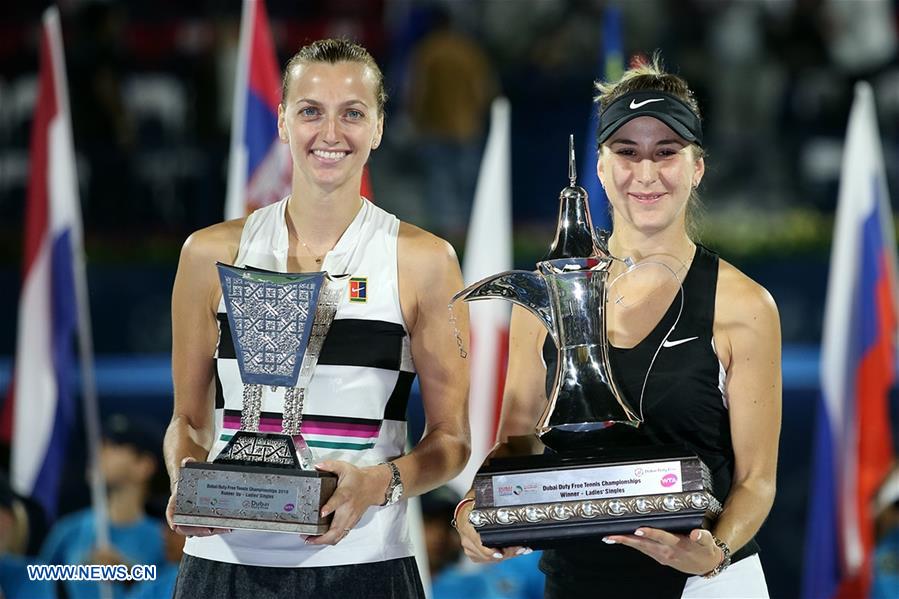 (SP)UAE-DUBAI-TENNIS-WTA-DUBAI CHAMPIONSHIPS