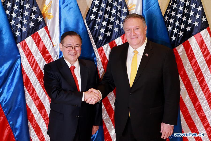 PHILIPPINES-PASAY CITY-FOREIGN AFFAIRS SECRETARY-U.S. STATE SECRETARY-PRESS