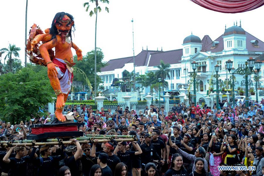 INDONESIA-YOGYAKARTA-OGOH-OGOH PARADE