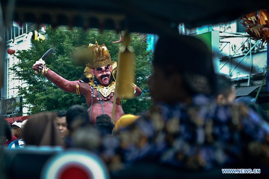 INDONESIA-YOGYAKARTA-OGOH-OGOH PARADE