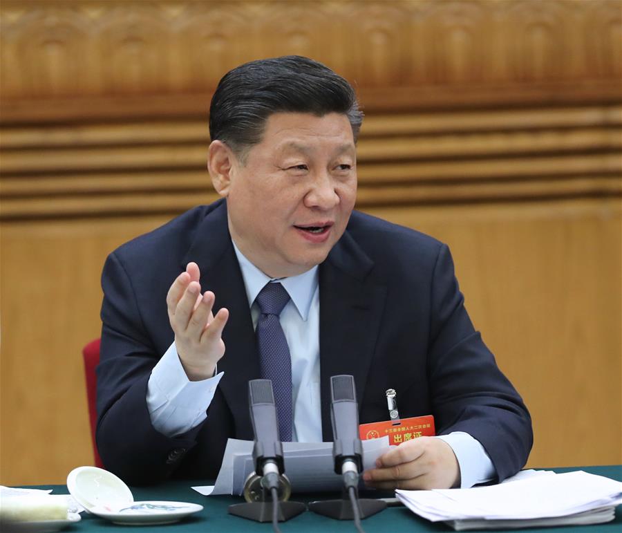 (TWO SESSIONS)CHINA-BEIJING-XI JINPING-NPC-DELIBERATION (CN)