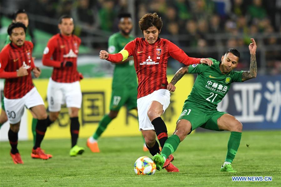 (SP)CHINA-BEIJING-SOCCER-AFC CHAMPIONS LEAGUE-GROUP G-BEIJING FC VS URAWA RED DIAMONDS