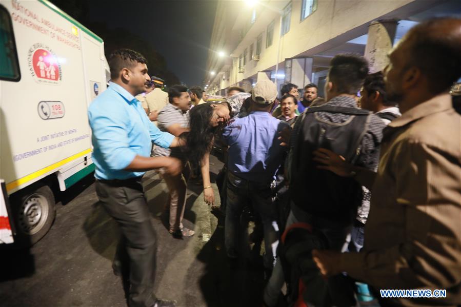 INDIA-MUMBAI-FOOTBRIDGE-COLLAPSE