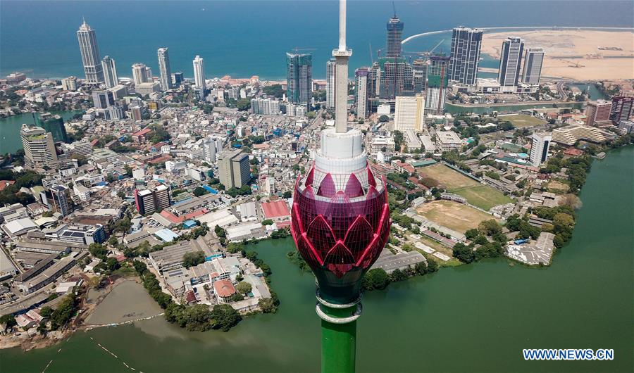 SRI LANKA-COLOMBO-LOTUS TOWER