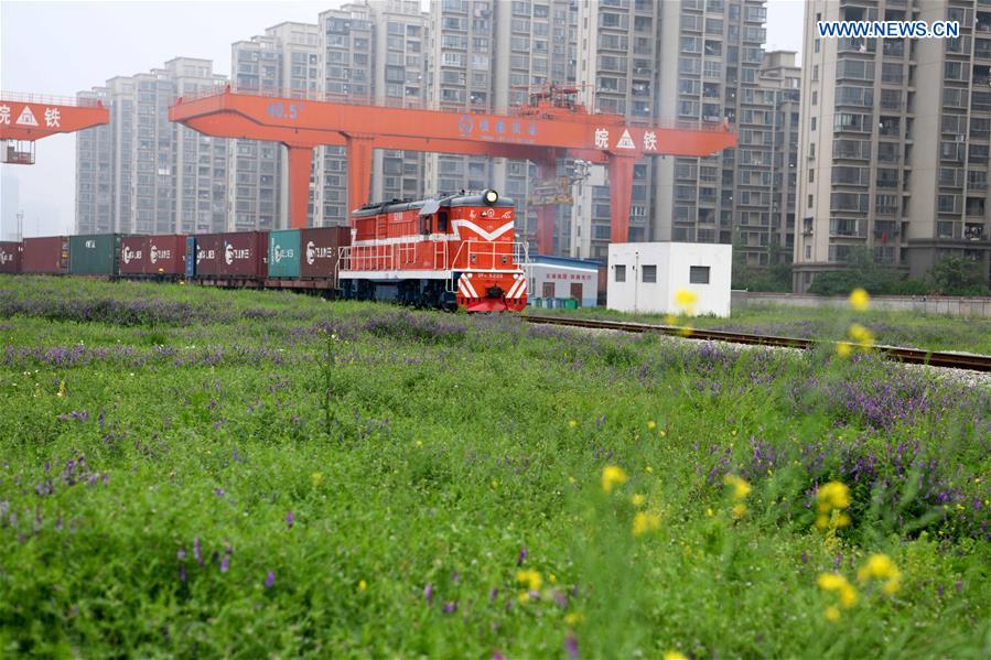 CHINA-BENGBU-NINGBO-FREIGHT TRAIN ROUTE-LAUNCH