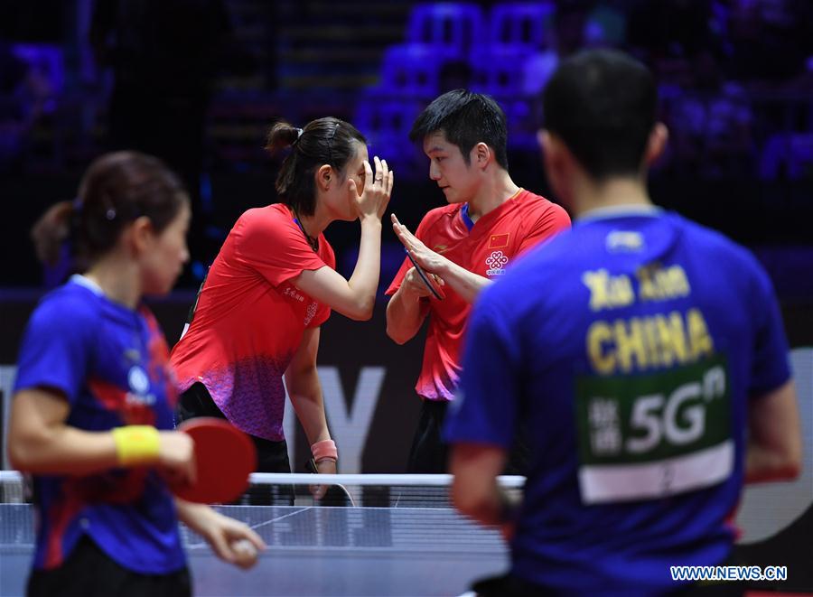 (SP)HUNGARY-BUDAPEST-TABLE TENNIS-WORLD CHAMPIONSHIPS-DAY 5