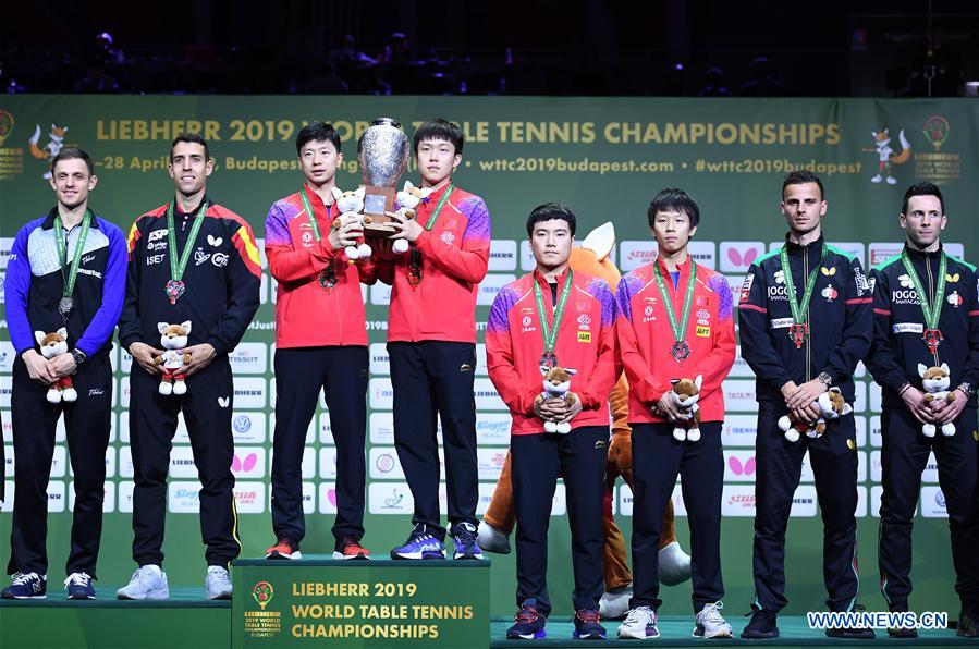 (SP)HUNGARY-BUDAPEST-TABLE TENNIS-WORLD CHAMPIONSHIPS-DAY 7