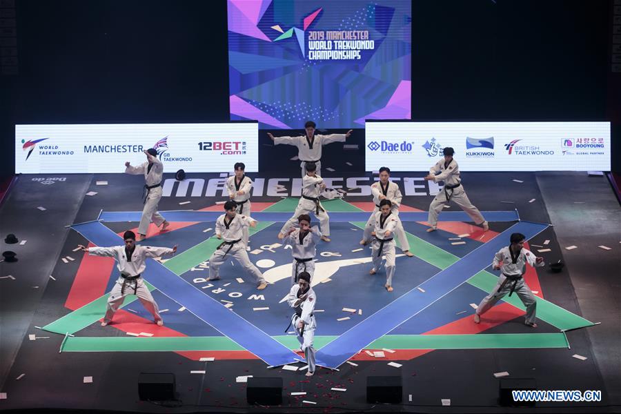 (SP) BRITAIN-MANCHESTER-TAEKWONDO-WORLD CHAMPIONSHIP-DAY 1