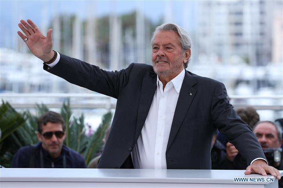 FRANCE-CANNES-FILM FESTIVAL-PHOTOCALL-ALAIN DELON