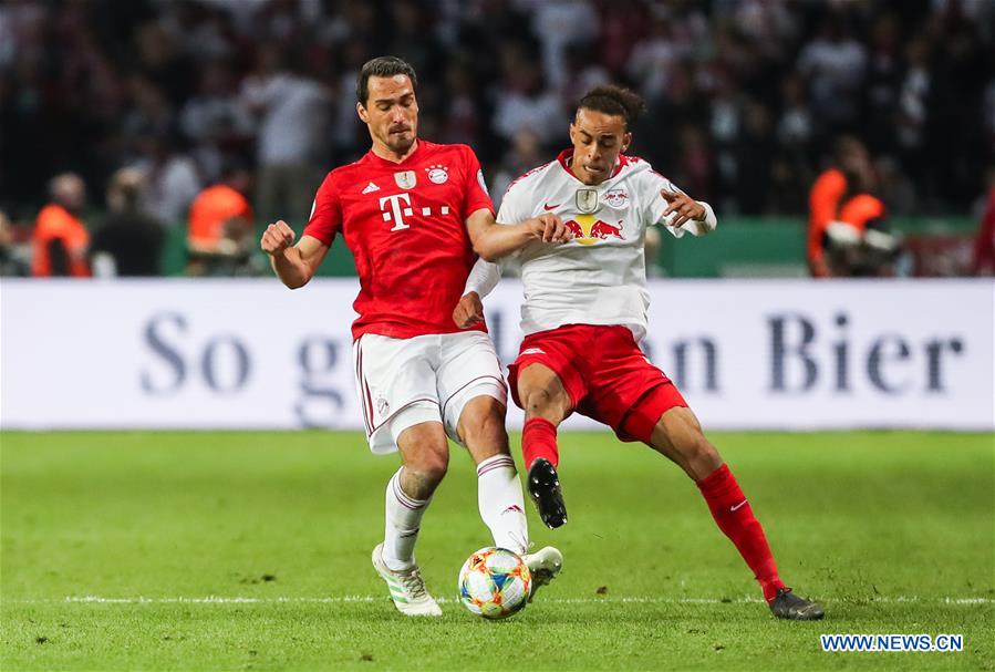 (SP)GERMANY-BERLIN-SOCCER-GERMAN CUP-FINAL-LEIPZIG VS BAYERN MUNICH