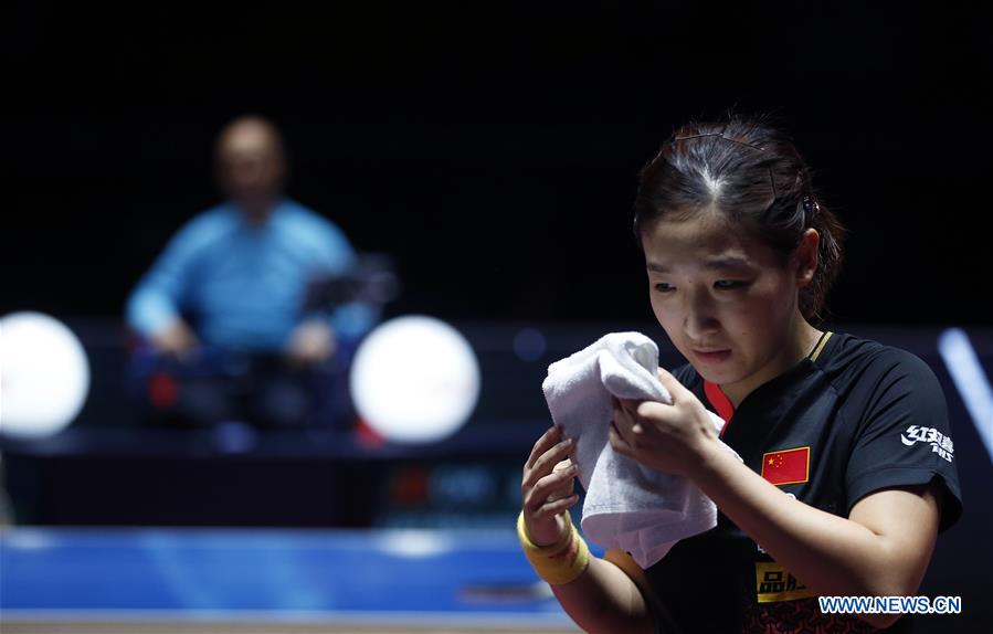 (SP)CHINA-SHENZHEN-TABLE TENNIS-CHINA OPEN-WOMEN'S SINGLES (CN)