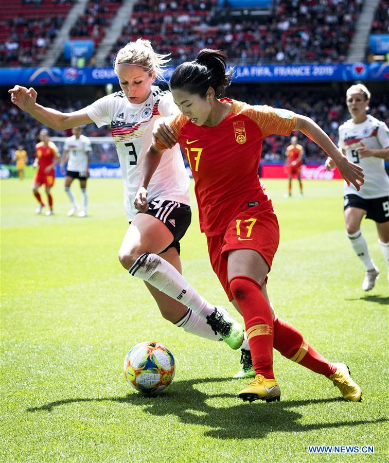 (SP)FRANCE-RENNES-2019 FIFA WOMEN'S WORLD CUP-GROUP B-GER VS CHN