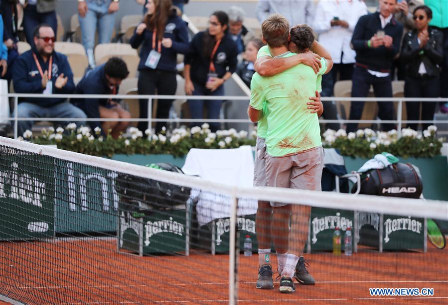 (SP)FRANCE-PARIS-TENNIS-ROLAND GARROS-FRENCH OPEN-MEN'S DOUBLES FINAL