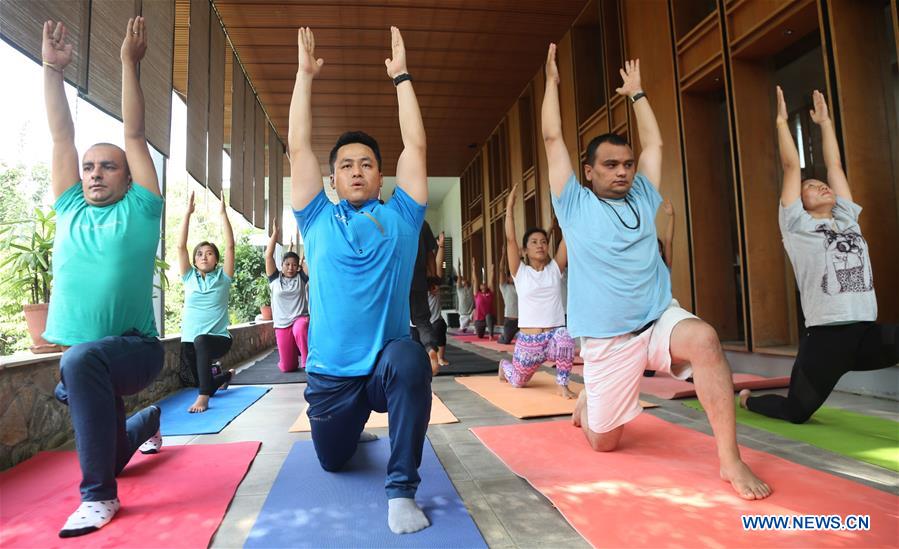 NEPAL-KATHMANDU-INTERNATIONAL YOGA DAY