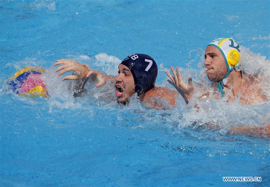 (SP)SERBIA-BELGRADE-WATER POLO-AUSTRALIA VS SERBIA