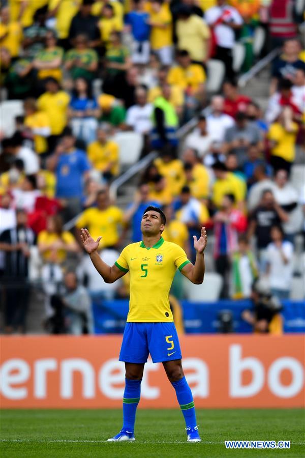 (SP)BRAZIL-SAO PAULO-SOCCER-COPA AMERICA 2019-BRAZIL VS PERU