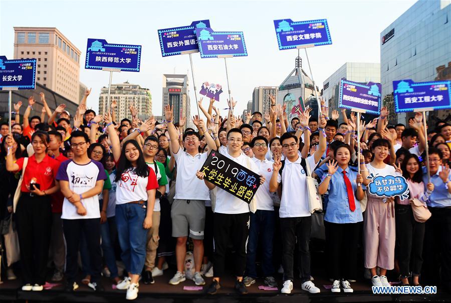 CHINA-SHAANXI-XI'AN-HIGHER EDUCATION-GRADUATION CEREMONY (CN)