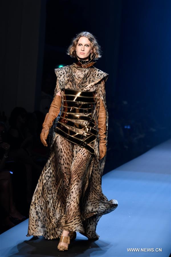 FRANCE-PARIS-FASHION WEEK-JEAN PAUL GAULTIER