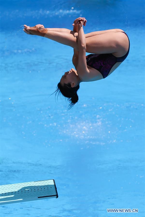 (SP)ITALY-NAPLES-SUMMER UNIVERSIADE-DIVIING-WOMEN'S 1M SPRINGBOARD