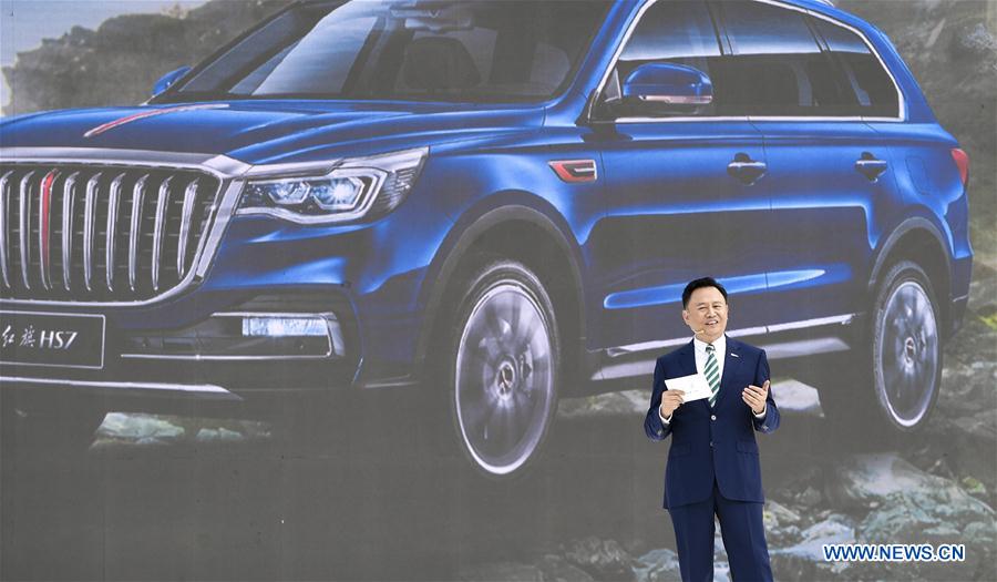 CHINA-CHANGCHUN-HONGQI-SUV-LAUNCH CEREMONY (CN)