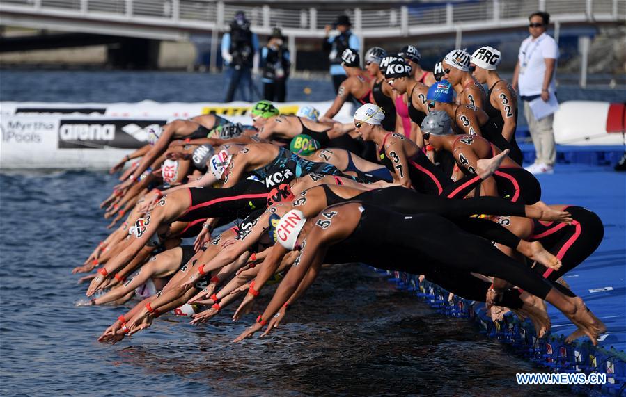 (SP)SOUTH KOREA-YEOSU-FINA WORLD CHAMPIONSHIPS-OPEN WATER SWIMMING-WOMEN 5KM