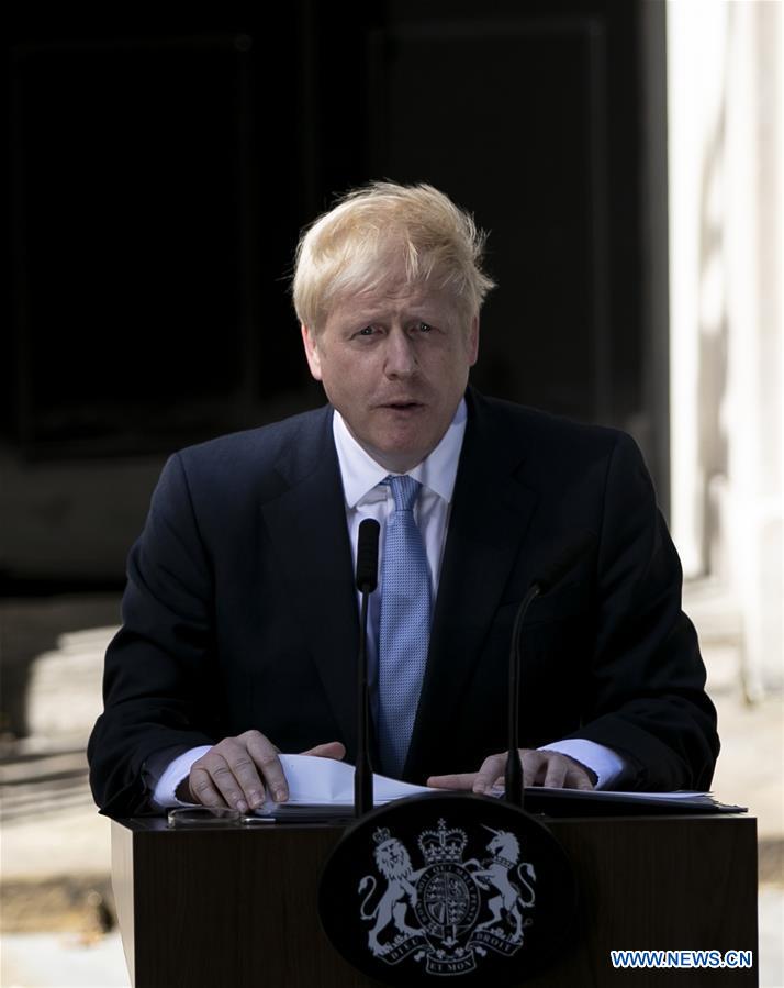 BRITAIN-LONDON-NEW PM-BORIS JOHNSON