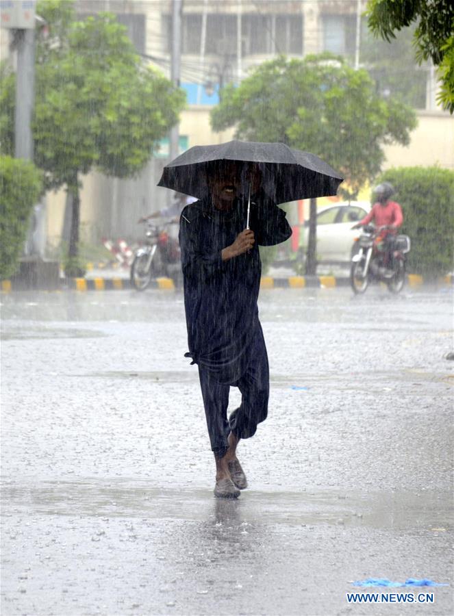 PAKISTAN-RAWALPINDI-MONSOON-RAIN