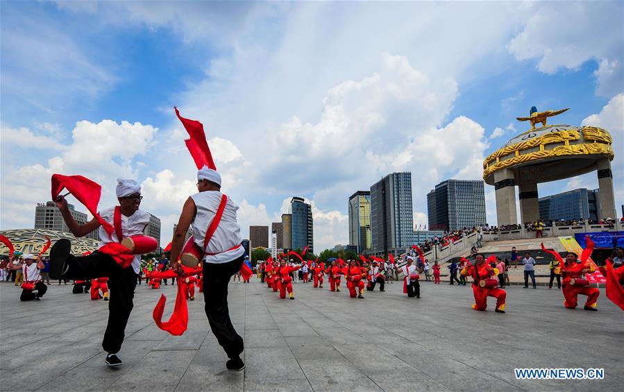 (SP)CHINA-BEIJING-70TH ANNIVERSARY OF PRC FOUNDING-CHINESE SPORTS HISTORY-PROFESSIONAL SPORTS-NATIONAL FITNESS