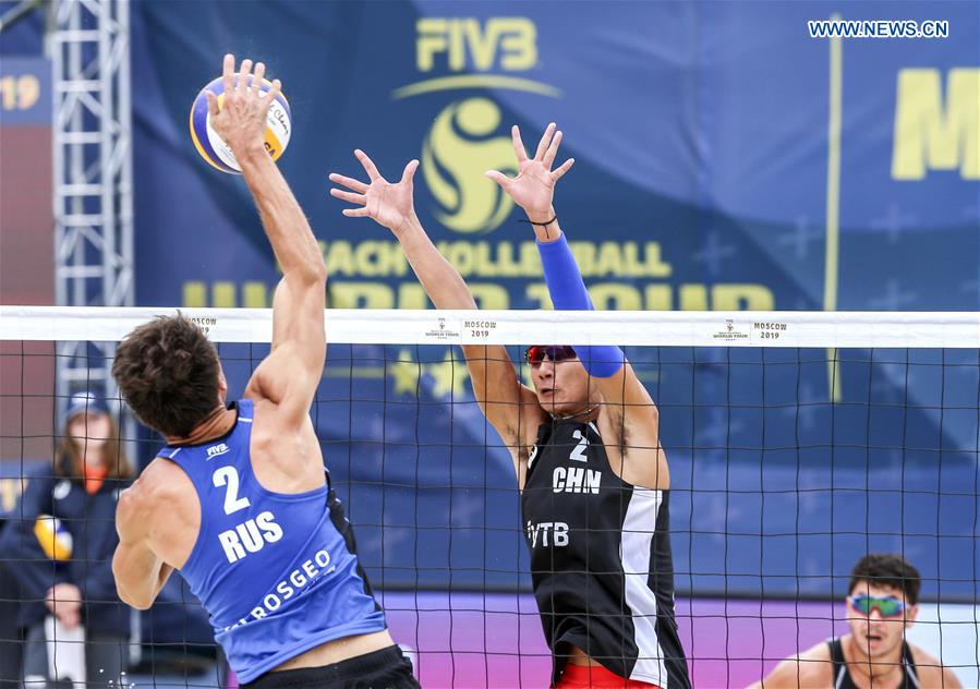 (SP)RUSSIA-MOSCOW-BEACH VOLLEYBALL-FIVB WORLD TOUR