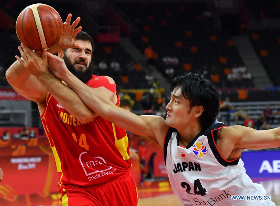 (SP)CHINA-DONGGUAN-BASKETBALL-FIBA WORLD CUP-GROUP O-MONTENEGRO VS JAPAN (CN)