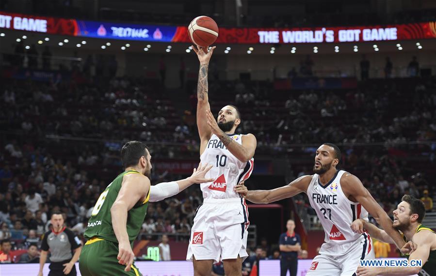 (SP)CHINA-BEIJING-BASKETBALL-FIBA WORLD CUP-FRA VS AUS