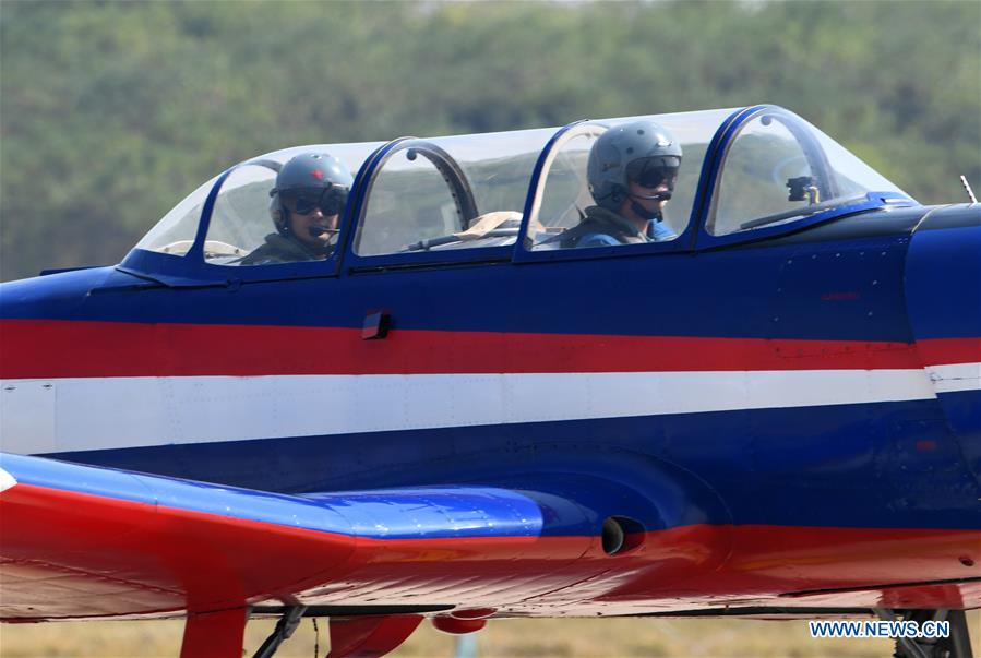 (SP)CHINA-WUHAN-7TH MILITARY WORLD GAMES-AERONAUTICAL PENTATHLON-FLYING CONTEST