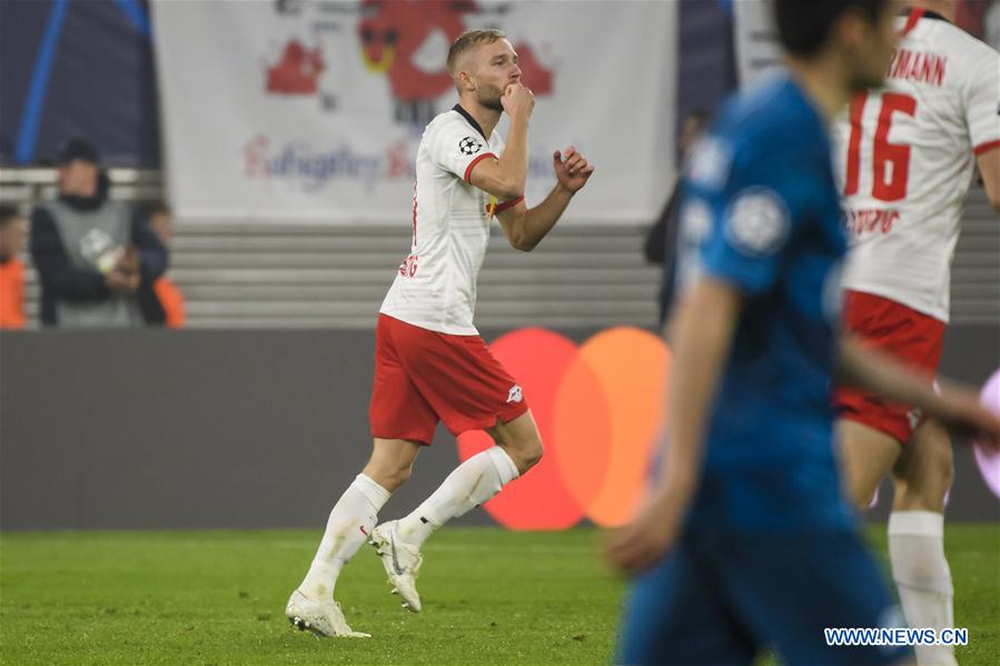 (SP)GERMANY-LEIPZIG-SOCCER-UEFA CHAMPIONS LEAGUE-LEIPZIG VS ZENIT  