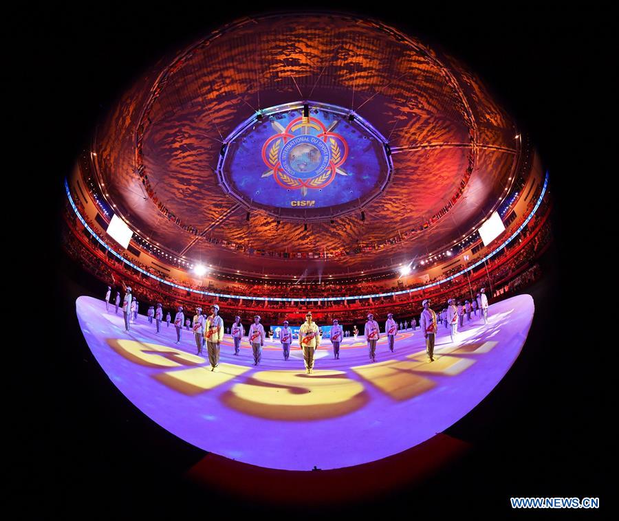 (SP)CHINA-WUHAN-7TH MILITARY WORLD GAMES-CLOSING CEREMONY