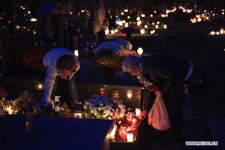 POLAND-WARSAW-ALL SAINTS DAY