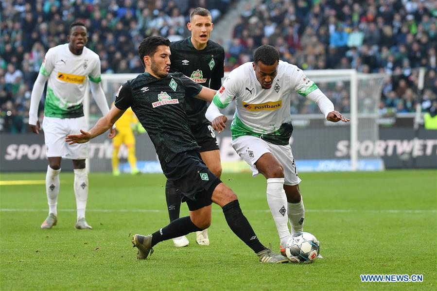 (SP)GERMANY-MONCHENGLADBACH-SOCCER-BUNDESLIGA-MONCHENGLADBACH VS BREMEN